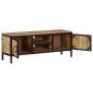 Preview: TV-Schrank 110x30x40 cm Massivholz Mango