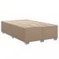 Preview: Boxspringbett Matratze Cappuccino-Braun 120x190 cm Kunstleder