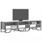 Preview: ARDEBO.de - TV-Schrank Grau Sonoma 180x34x41 cm Holzwerkstoff