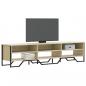 Preview: ARDEBO.de - TV-Schrank Sonoma-Eiche 180x34x41 cm Holzwerkstoff