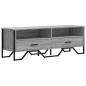 Preview: TV-Schrank Grau Sonoma 122x34x41 cm Holzwerkstoff