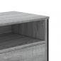 Preview: TV-Schrank Grau Sonoma 122x34x41 cm Holzwerkstoff