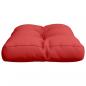 Preview: Palettenkissen Rot 60x40x12 cm Stoff