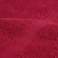 Preview: Premium-Saunatücher SOLUND 2 Stk. Rot 80x200 cm 600 g/m²