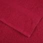 Preview: Premium-Saunatücher SOLUND 10 Stk. Rot 80x200 cm 600 g/m²