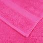 Preview: Premium-Handtücher SOLUND 4 Stk. Rosa 100x200 cm 600 g/m²