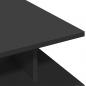 Preview: Couchtisch Schwarz 102x55x35 cm Holzwerkstoff