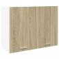 Preview: Hängeschrank Sonoma-Eiche 80x31x60 cm Holzwerkstoff