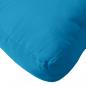 Preview: Palettenkissen Hellblau 60x40x12 cm Stoff