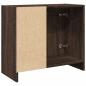 Preview: Waschbeckenschrank Braun Eichen-Optik 63x29x55 cm Holzwerkstoff