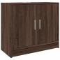 Preview: Waschbeckenschrank Braun Eichen-Optik 63x29x55 cm Holzwerkstoff