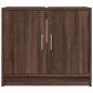 Preview: Waschbeckenschrank Braun Eichen-Optik 63x29x55 cm Holzwerkstoff