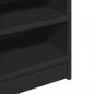 Preview: Waschbeckenunterschrank Schwarz 90x29x55 cm Holzwerkstoff