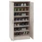 Preview: Schuhschrank Betongrau 55x35x108 cm Holzwerkstoff