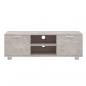 Preview: TV-Schrank Betongrau 120x40,5x35 cm Holzwerkstoff