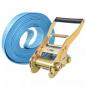 Preview: Ratschen-Spanngurte 4 Stk. 4 Tonnen 8m×50mm Blau