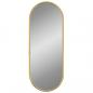 Preview: Wandspiegel Golden 40x15 cm Oval