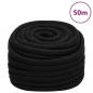 Preview: ARDEBO.de - Arbeitsseil Schwarz 20 mm 50 m Polyester