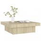 Preview: Couchtisch Sonoma-Eiche 90x90x28 cm Holzwerkstoff