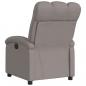 Preview: Relaxsessel Elektrisch Taupe Stoff