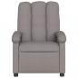 Preview: Relaxsessel Elektrisch Taupe Stoff