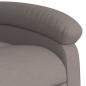 Preview: Relaxsessel Elektrisch Taupe Stoff