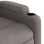 Preview: Relaxsessel Elektrisch Taupe Stoff