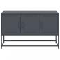 Preview: TV-Schrank Anthrazit 100,5x39x60,5 cm Stahl