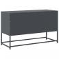 Preview: TV-Schrank Anthrazit 100,5x39x60,5 cm Stahl