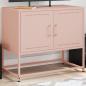 Preview: ARDEBO.de - TV-Schrank Rosa 68,5x39x60,5 cm Stahl