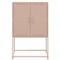 Preview: TV-Schrank Weiß 100,5x39x60,5 cm Stahl