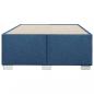 Preview: Bettgestell Blau 120x200 cm Stoff