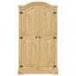 Preview: Kleiderschrank Corona 102x52x186 cm Massivholz Kiefer