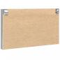 Preview: Vitrinenschrank Grau Sonoma 100x8,5x58 cm Holzwerkstoff