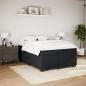 Preview: Boxspringbett mit Matratze Schwarz 140x200 cm Samt