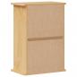 Preview: Bad-Wandschrank Corona 45x27x64,5 cm Massivholz Kiefer