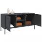 Preview: TV-Schrank Anthrazit 100,5x39x50,5 cm Stahl