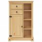 Preview: Badschrank Corona 70x33x110 cm Massivholz Kiefer