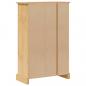 Preview: Badschrank Corona 70x33x110 cm Massivholz Kiefer