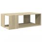 Preview: Couchtisch Sonoma-Eiche 89,5x48x30 cm Holzwerkstoff