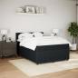 Preview: Boxspringbett mit Matratze Schwarz 140x200 cm Samt