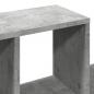 Preview: Wandregal Betongrau 100x20x53 cm Holzwerkstoff