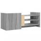 Preview: TV-Schrank Grau Sonoma 100x35x40 cm Holzwerkstoff