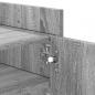 Preview: TV-Schrank Grau Sonoma 100x35x40 cm Holzwerkstoff