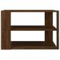 Preview: Couchtisch Braun Eichen-Optik 59,5x59,5x40 cm Holzwerkstoff