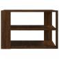 Preview: Couchtisch Braun Eichen-Optik 59,5x59,5x40 cm Holzwerkstoff