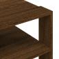 Preview: Couchtisch Braun Eichen-Optik 59,5x59,5x40 cm Holzwerkstoff