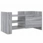 Preview: TV-Schrank Grau Sonoma 80x35x40 cm Holzwerkstoff