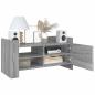 Preview: TV-Schrank Grau Sonoma 80x35x40 cm Holzwerkstoff