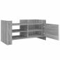 Preview: TV-Schrank Grau Sonoma 80x35x40 cm Holzwerkstoff